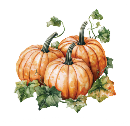 8" x 8" Pumpkins