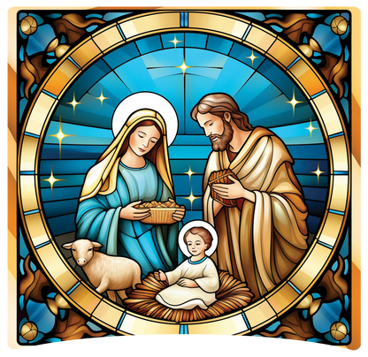 8" x 8" Nativity