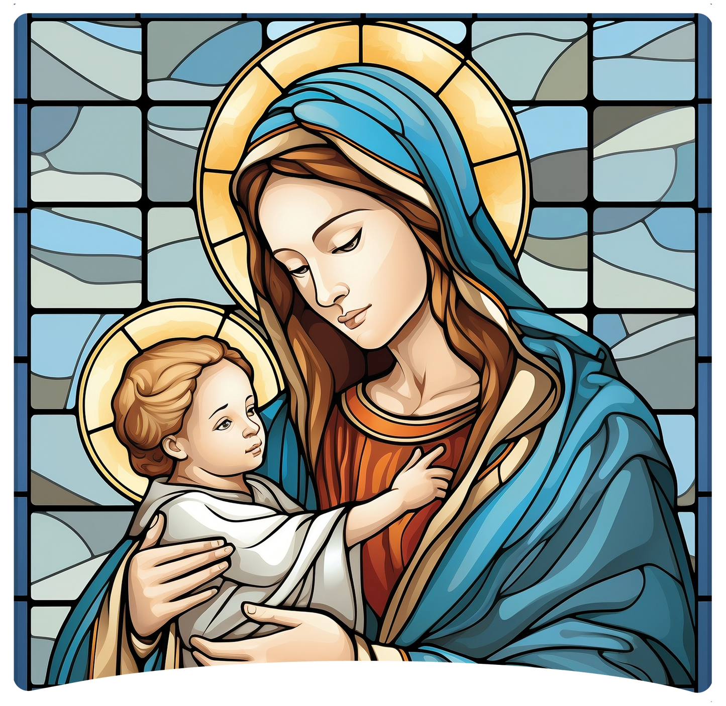 8" x 8" Nativity