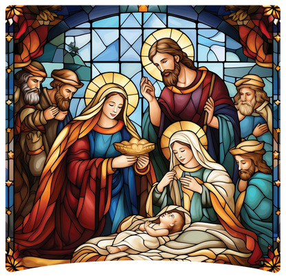 8" x 8" Nativity