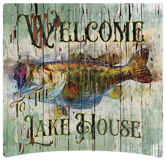 8" x 8" Lake House
