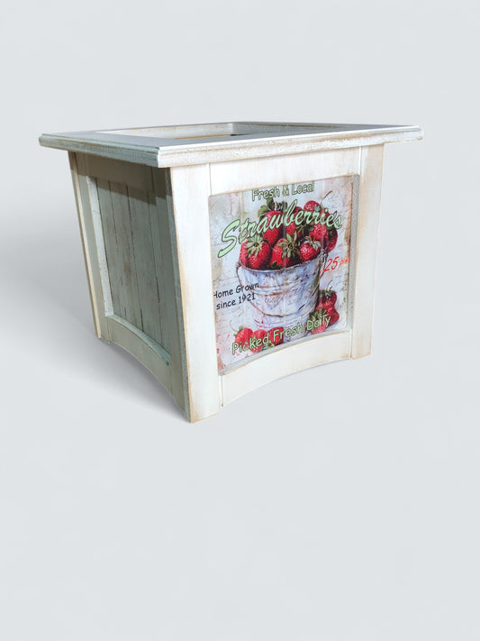 8" x 8" Plant Box Distressed