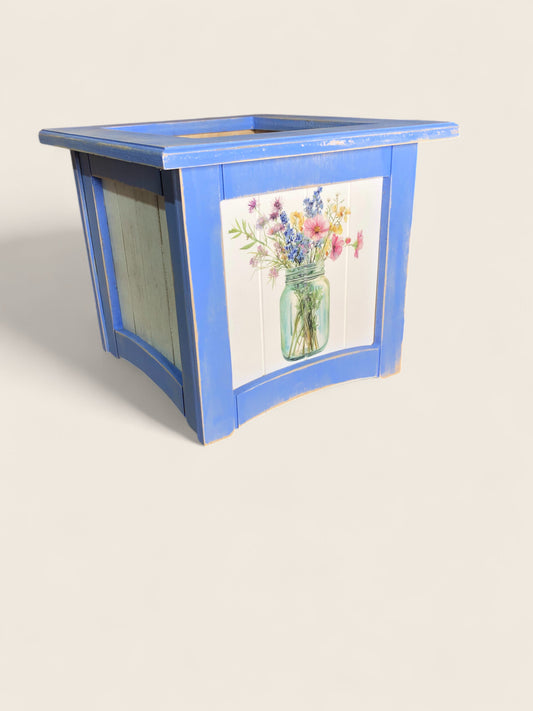 8" x 8" Plant Box Distressed