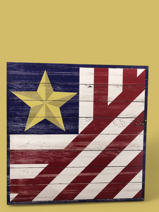 Barn Quilt - American Flag