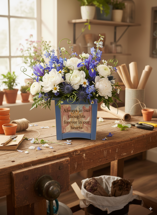 8" x 8" Plant Box Distressed