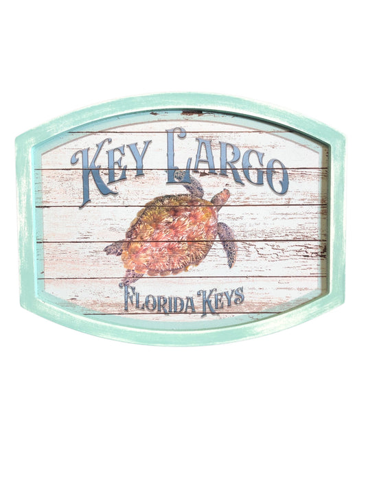 10" x 8" Oval (Key Largo Sign)