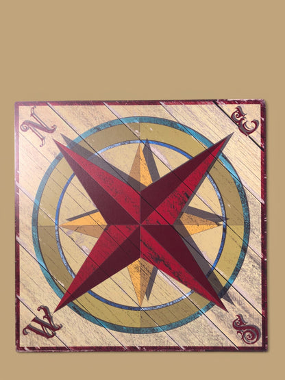 Barn Quilt - Compass Rose