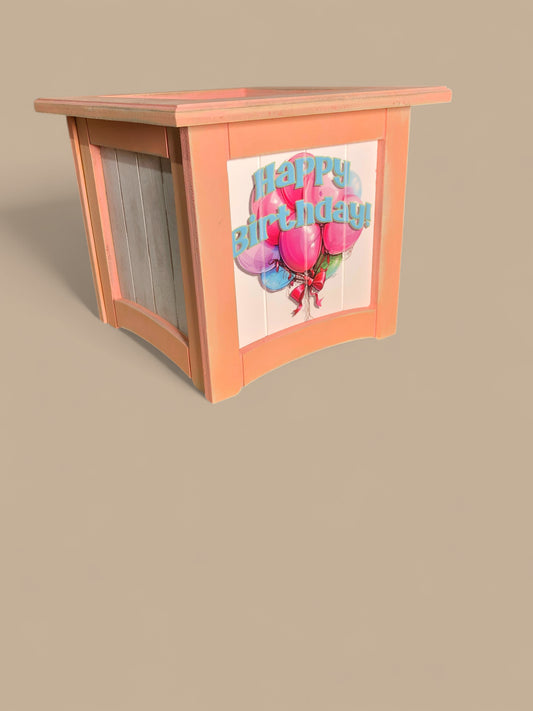 8" x 8" Plant Box Distressed