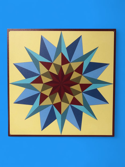 Barn Quilt - Starburst 2