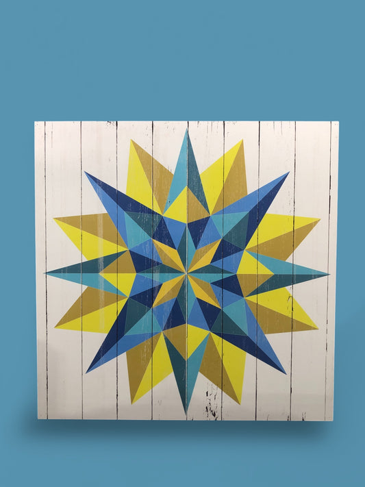 Barn Quilt - Starburst