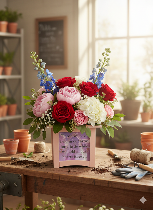 8" x 8" Plant Box Distressed