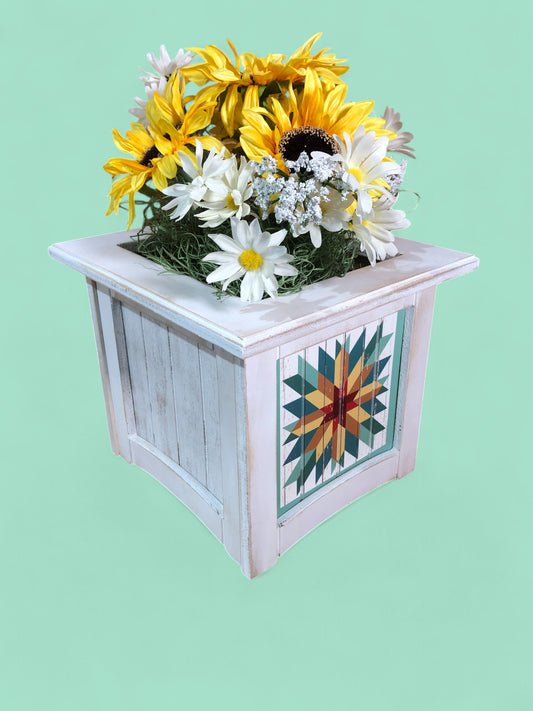 8" x 8" Plant Box Distressed