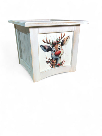 8" x 8" Plant Box Distressed