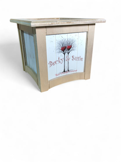 8" x 8" Plant Box Plain