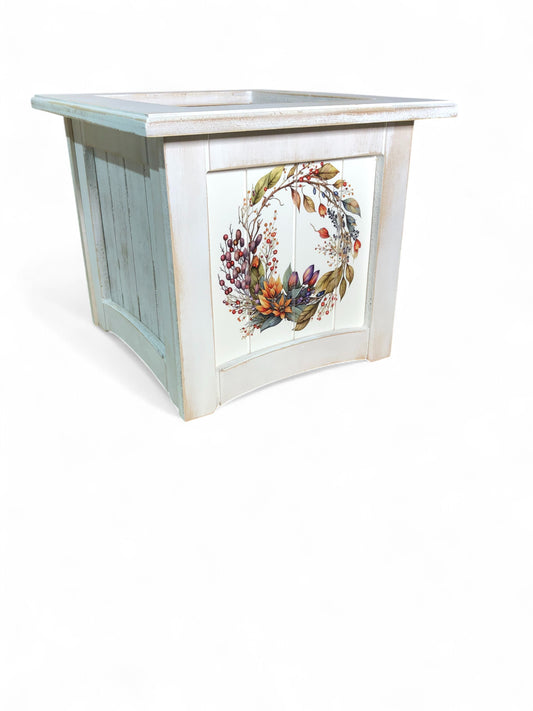 8" x 8" Plant Box Distressed