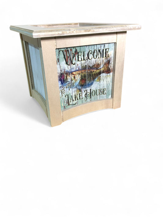 8" x 8" Plant Box Plain
