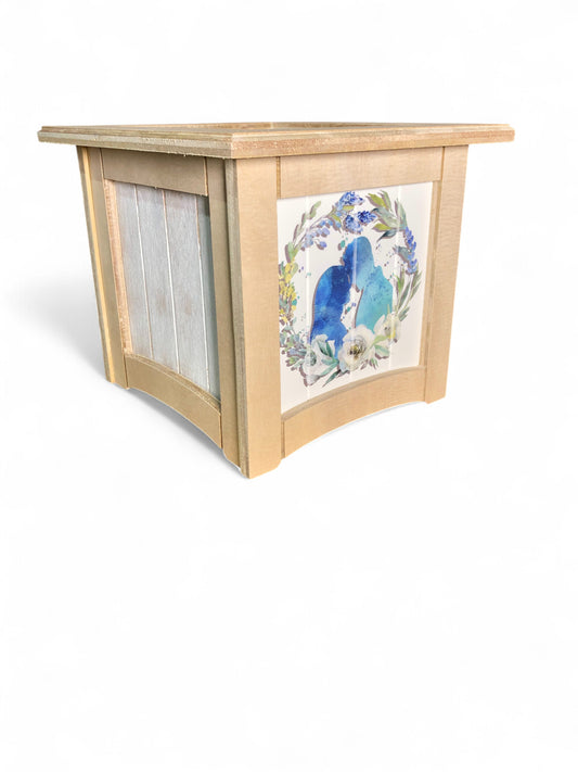 8" x 8" Plant Box Plain