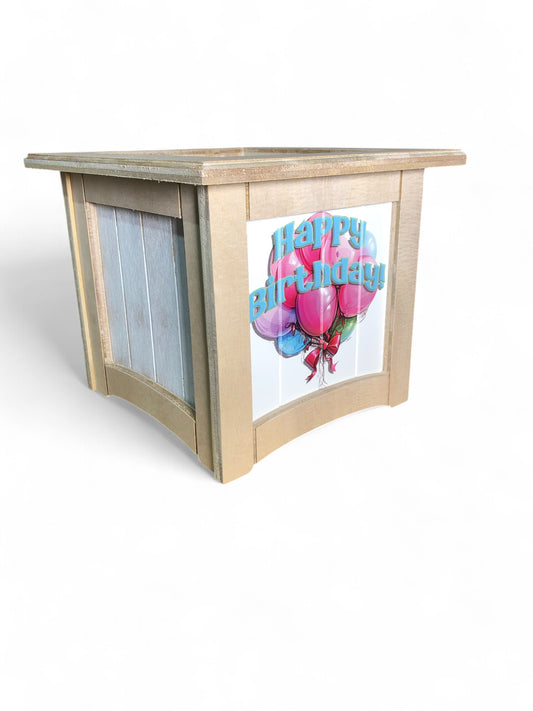 8" x 8" Plant Box Plain